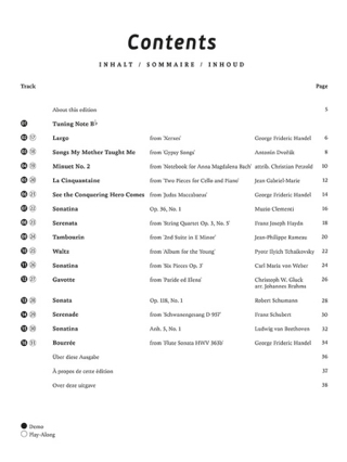 15 Intermediate Classical Solos - Partition - Tuba